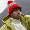 WH-BLANK-BN-UN-AlpineRacer-model-front Retro Ski Beanie, Alpine Racer