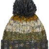 Corkscrew Pom Pom Beanie, Autumn Moss