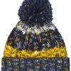 Corkscrew Pom Pom Beanie, Morning Frost