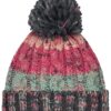 Corkscrew Pom Pom Beanie, Watermelon Breeze