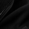 Full Zip Borg Fleece, Black