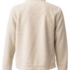 Full Zip Borg Fleece, Natural