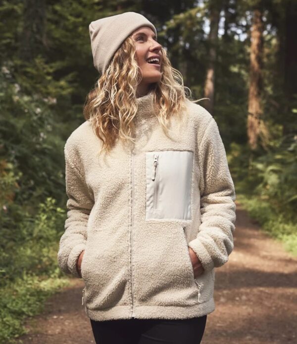 Full Zip Borg Fleece