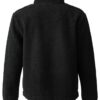 Quarter Zip Borg Fleece, Black