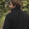 Quarter Zip Borg Fleece, Black