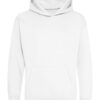 WH-BLANK-HD-KD-ArcticWhite-front Kids Hoodie, Arctic White
