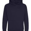 WH-BLANK-HD-KD-NewFrenchNavy-front Kids Hoodie, New French Navy