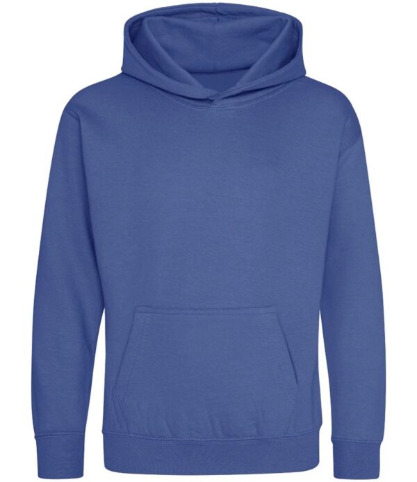 WH-BLANK-HD-KD-RoyalBlue-front Kids Hoodie, Royal Blue
