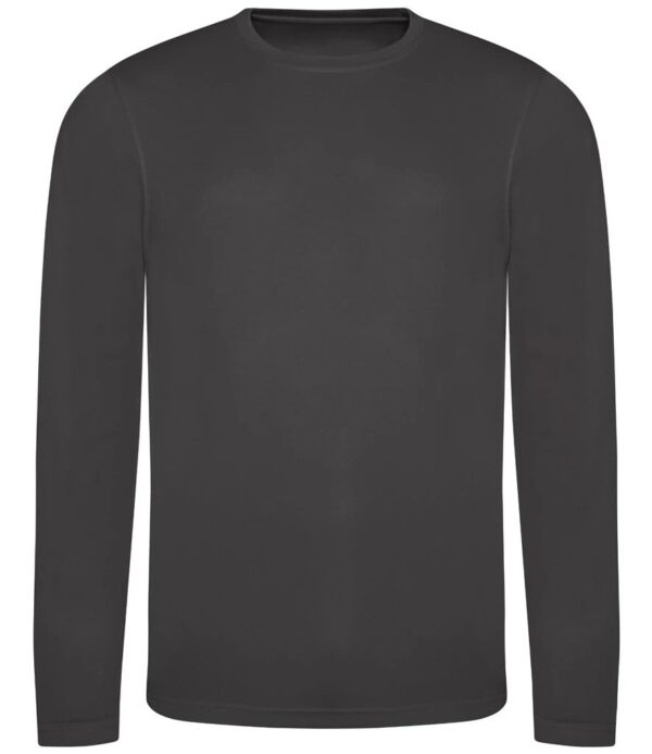 Sport Long Sleeve Tshirt, Charcoal