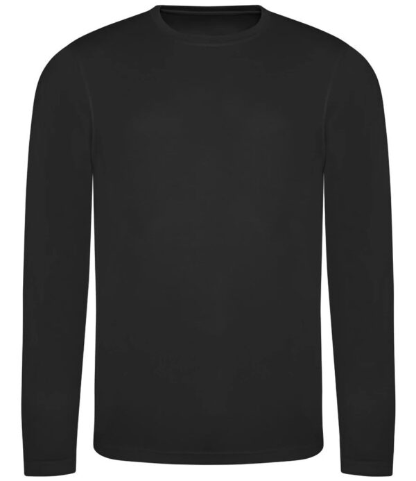 Sport Long Sleeve Tshirt, Jet Black