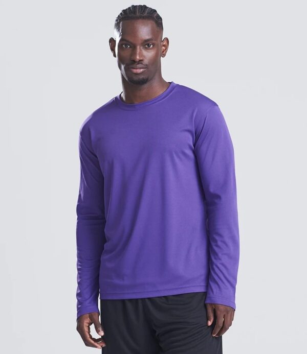 Sport Long Sleeve Tshirt, Purple