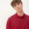 WH-BLANK-PL-UN-FolkRed-detail Polo Shirt, Folk Red