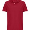 WH-BLANK-PL-UN-FolkRed-front Polo Shirt, Folk Red