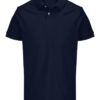 WH-BLANK-PL-UN-FrenchNavy-front Polo Shirt, French Navy
