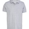 WH-BLANK-PL-UN-GreyMarl-front Polo Shirt, Grey Marl