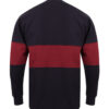 WH-BLANK-RG-UN-NavyBurgundy-back Panelled Rugby Shirt