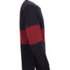 WH-BLANK-RG-UN-NavyBurgundy-right Panelled Rugby Shirt
