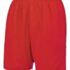 WH-BLANK-SH-UN-FireRed-front Sport Shorts, Fire Red