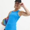 WH-BLANK-TK-LD-SapphireBlue-lifestyle Women's Sport Vest, Sapphire Blue