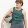 WH-BLANK-TK-UN-BottleGreen-lifestyle Sport Vest, Bottle Green