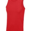 WH-BLANK-TK-UN-FireRed-front Sport Vest, Fire Red