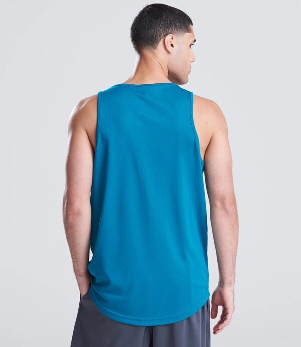WH-BLANK-TK-UN-Jade-model-back Sport Vest, Jade
