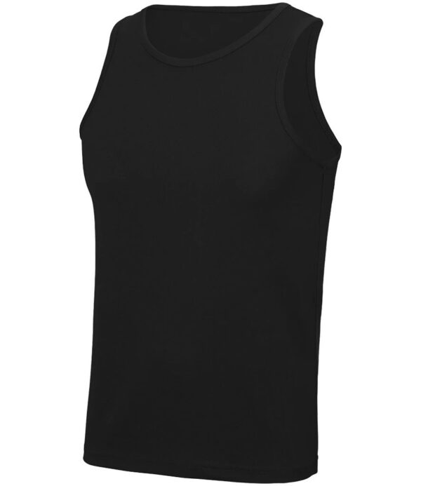 WH-BLANK-TK-UN-JetBlack-front Sport Vest, Jet Black