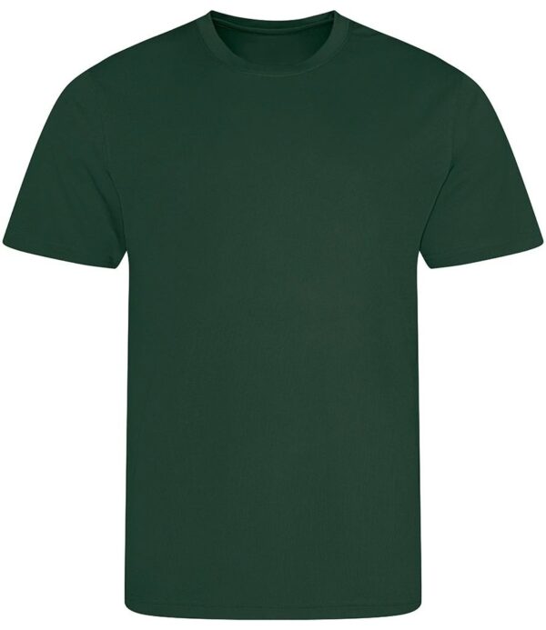 WH-BLANK-TS-KD-BottleGreen-front Kids Sport Tshirt, Bottle Green