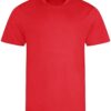 WH-BLANK-TS-KD-FireRed-front Kids Sport Tshirt, Fire Red
