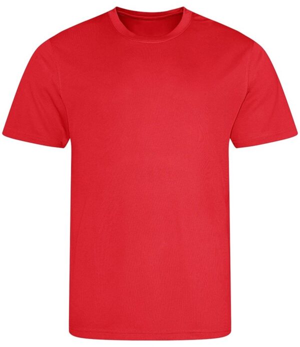 WH-BLANK-TS-KD-FireRed-front Kids Sport Tshirt, Fire Red
