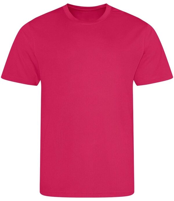 WH-BLANK-TS-KD-HotPink-front Kids Sport Tshirt, Hot Pink
