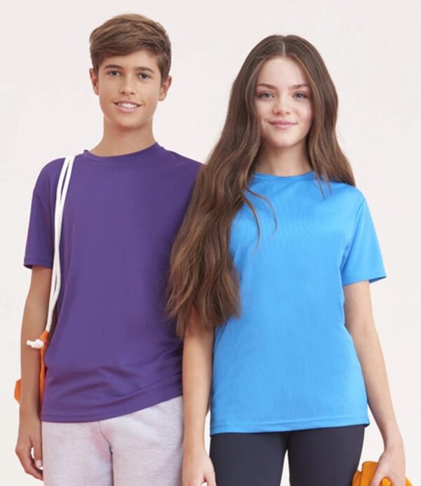 WH-BLANK-TS-KD-SapphireBlue-lifestyle Kids Sport Tshirt, Sapphire Blue