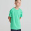 WH-BLANK-TS-KD-SourGreen-model-front Kids Sport Tshirt, Sour Green