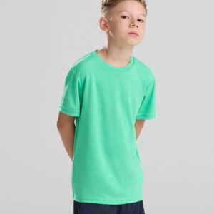 Kids Sport Tshirt, Sour Green