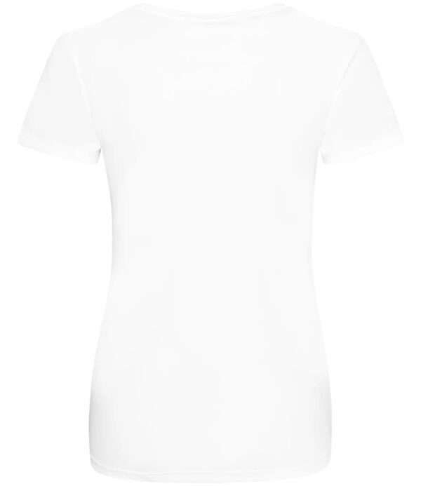WH-BLANK-TS-LD-ArcticWhite-back Women's Smooth Sport Tshirt, Arctic White