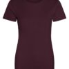 WH-BLANK-TS-LD-Burgundy-front Women's Sport Tshirt, Burgundy