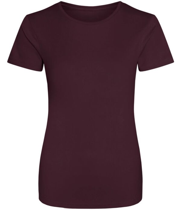 WH-BLANK-TS-LD-Burgundy-front Women's Sport Tshirt, Burgundy