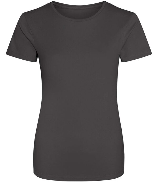 WH-BLANK-TS-LD-Charcoal-front Women's Sport Tshirt, Charcoal