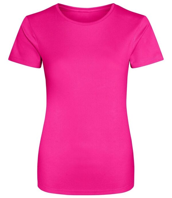 WH-BLANK-TS-LD-HyperPink-front Women's Sport Tshirt, Hyper Pink