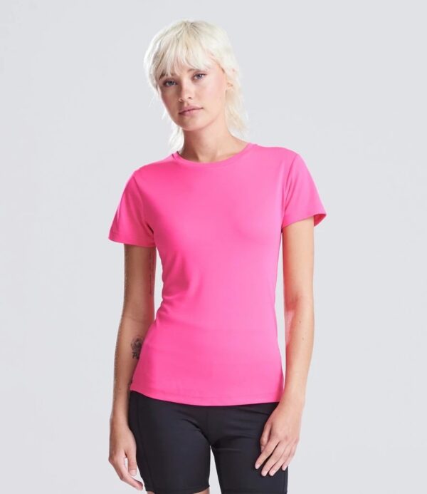 WH-BLANK-TS-LD-HyperPink-model-front Women's Sport Tshirt, Hyper Pink