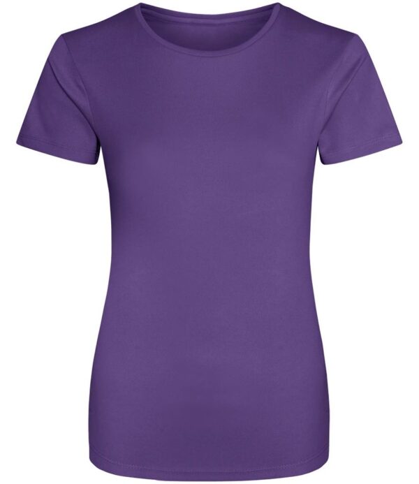 WH-BLANK-TS-LD-Purple-front Women's Sport Tshirt, Purple