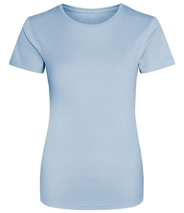 WH-BLANK-TS-LD-SkyBlue-front Women's Sport Tshirt, Sky Blue