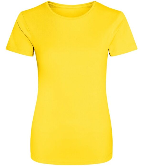 WH-BLANK-TS-LD-SunYellow-front Women's Sport Tshirt, Sun Yellow