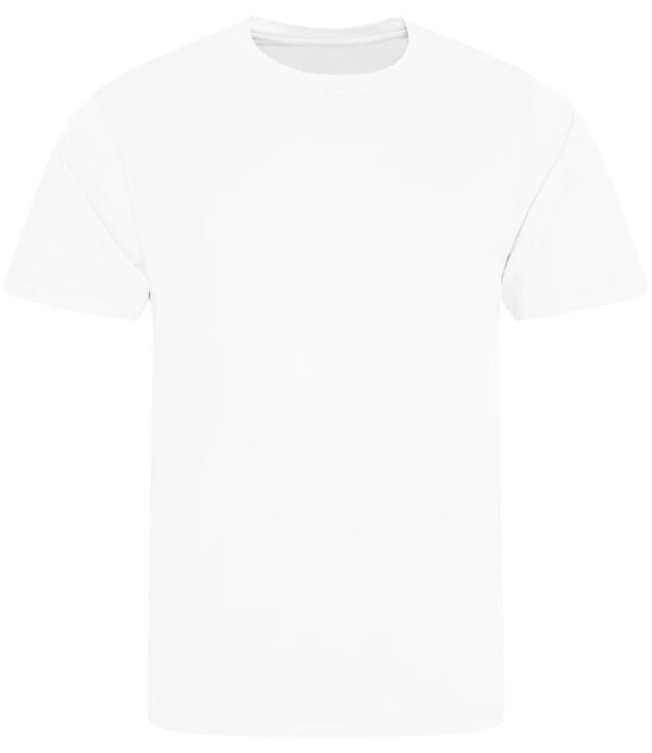 WH-BLANK-TS-UN-ArcticWhite-front Smooth Sport Tshirt, Arctic White