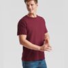 WH-BLANK-TS-UN-Burgundy-model-right Premium Tshirt