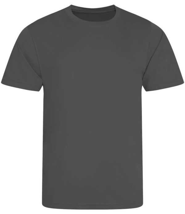 WH-BLANK-TS-UN-Charcoal-front Smooth Sport Tshirt, Charcoal
