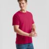 WH-BLANK-TS-UN-Cranberry-model-right Premium Tshirt
