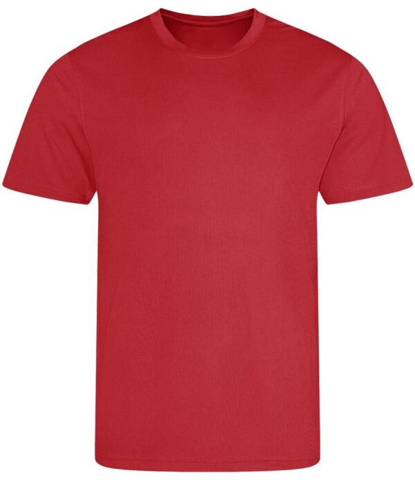 WH-BLANK-TS-UN-FireRed-front Sport Tshirt, Fire Red
