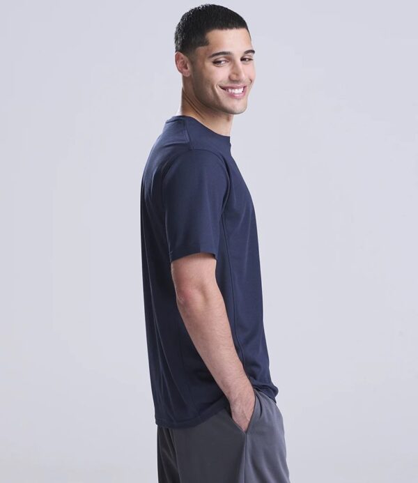 WH-BLANK-TS-UN-FrenchNavy-model-right Sport Tshirt, French Navy
