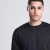 WH-BLANK-TS-UN-JetBlack-detail Sport Tshirt, Jet Black